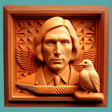 3D model Wes Anderson (STL)